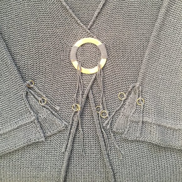 Jana 3/4 Sleeve Cardigan With Attached Front - Picture 5 of 10